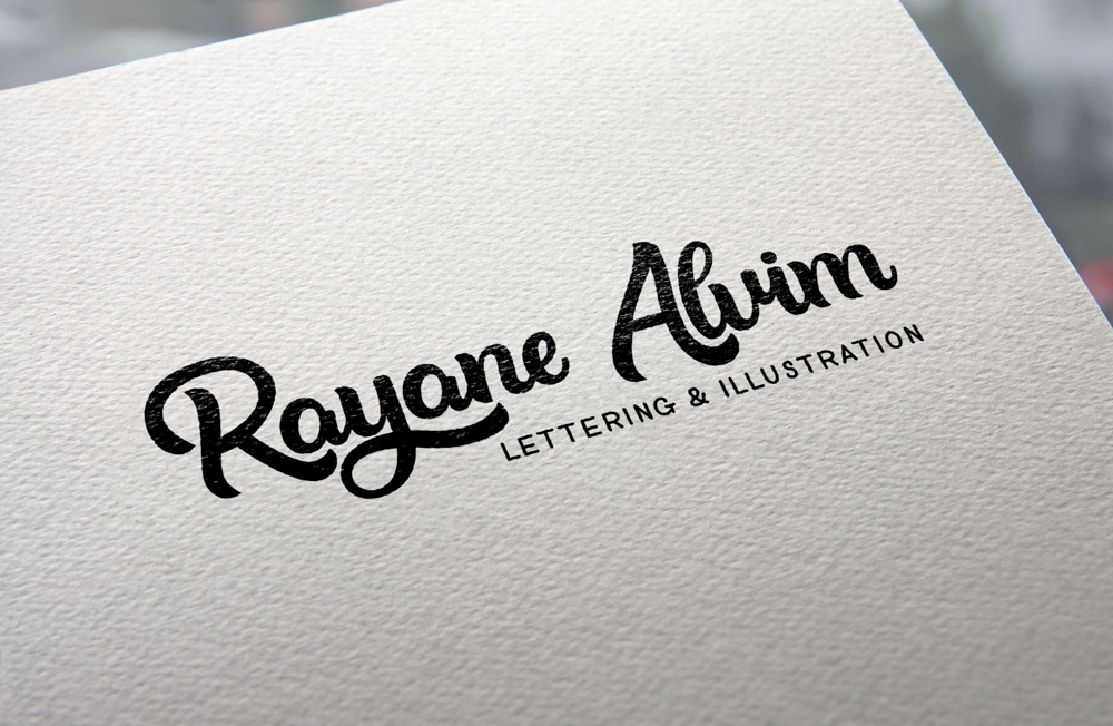 Download The Process Behind My Personal Hand-Lettered Logo - Rayane ...