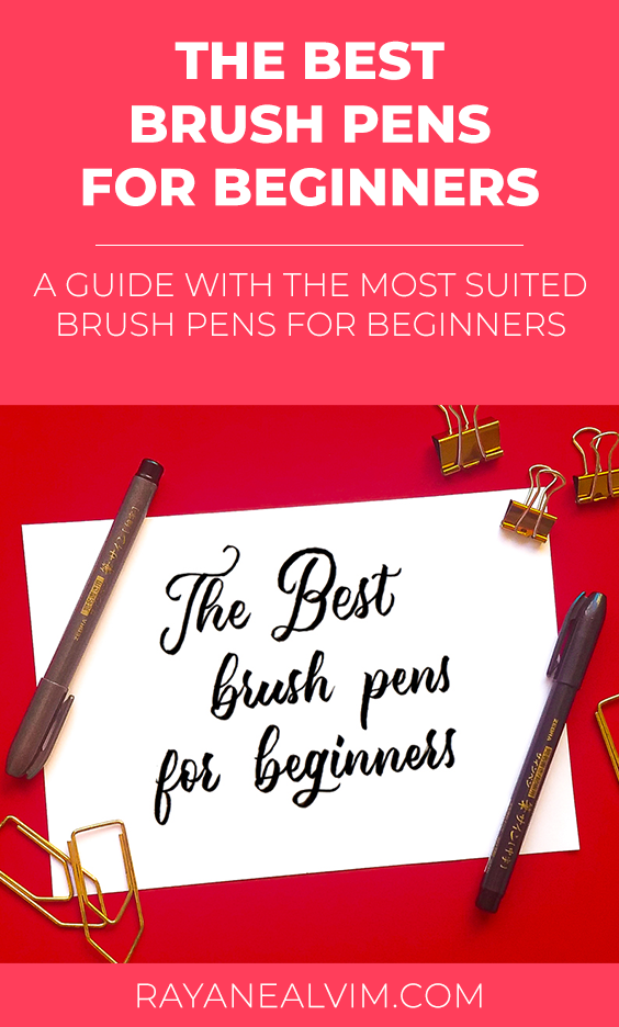 The Best Brush Pens For Beginners