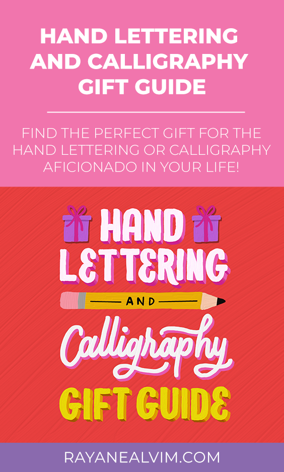 Hand Lettering and Calligraphy Gift Guide