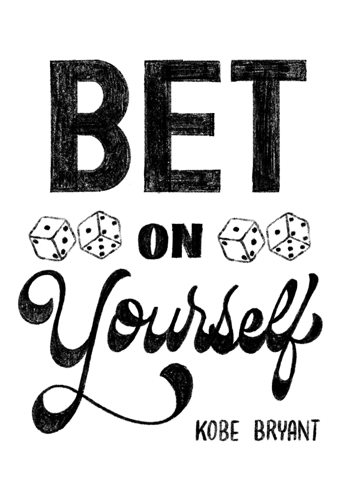 bet on yourself sketch