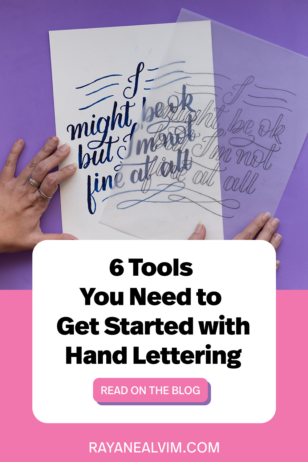 6 Tools You Need to Get Started with Hand Lettering