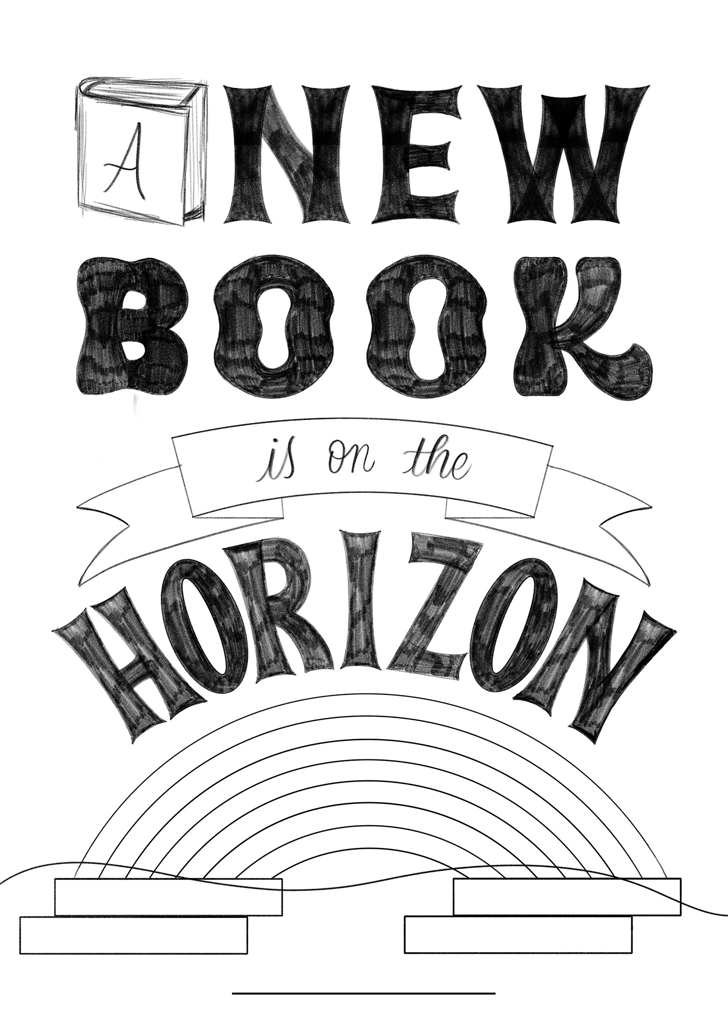 a new book horizon sketch 1