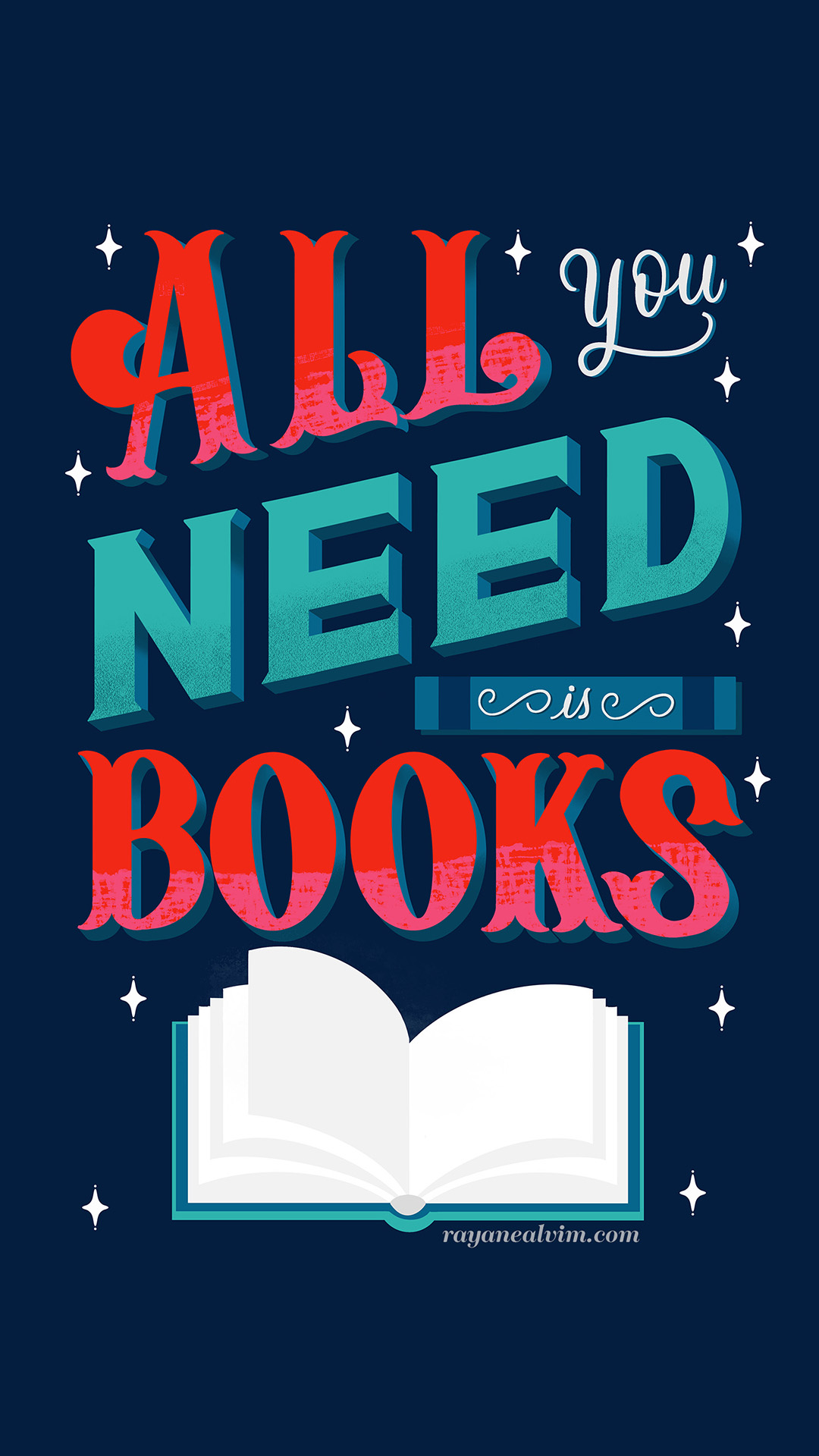 all you need is books wallpaper