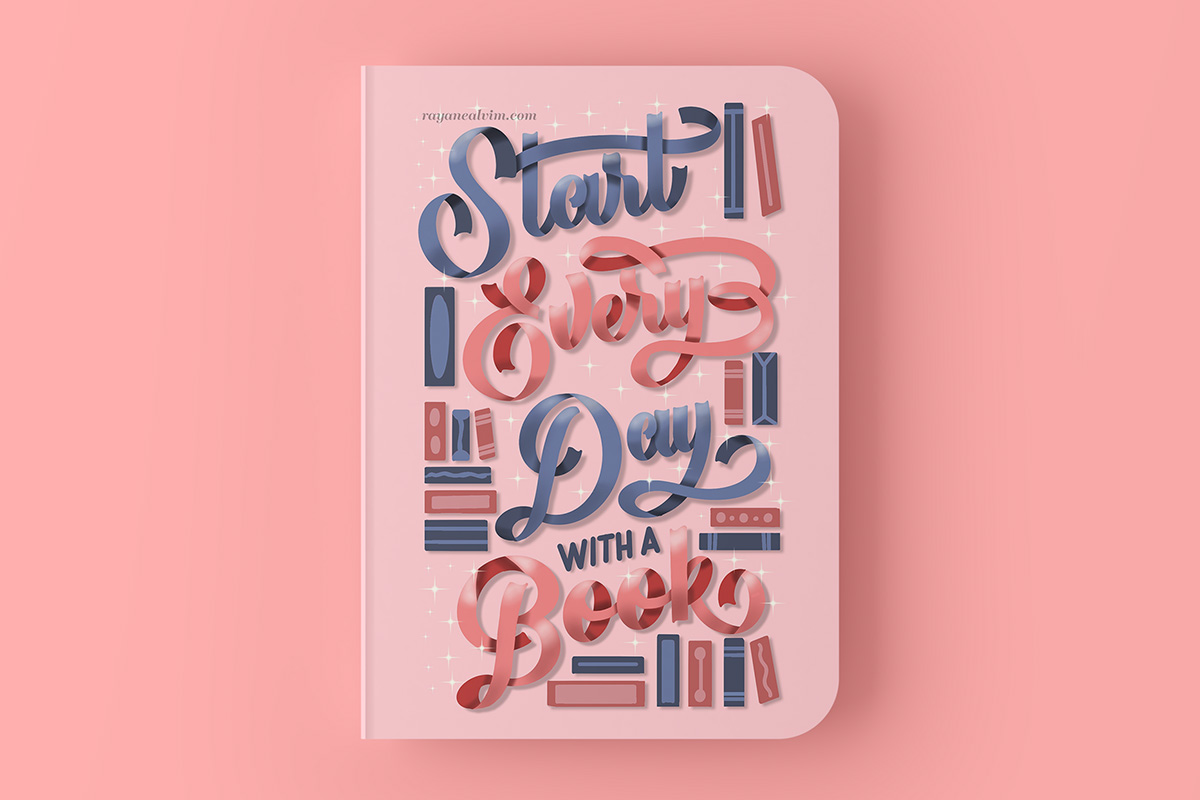 start every day with book reading journal 1