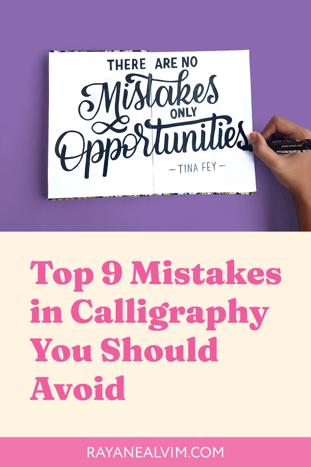 Top 9 Mistakes in Calligraphy You Should Avoid (And How To Fix Them)